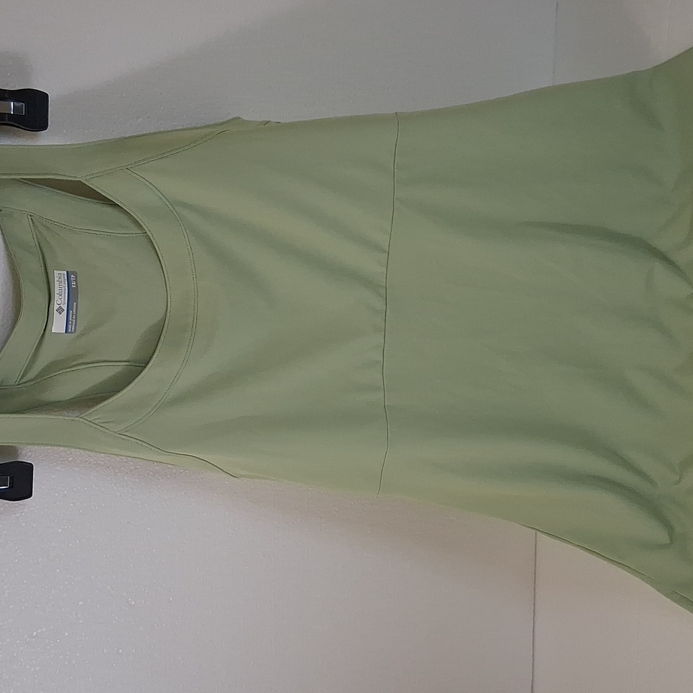 Columbia PFG Omni-Freeze Advanced Cooling Green Tank Dress Size XS